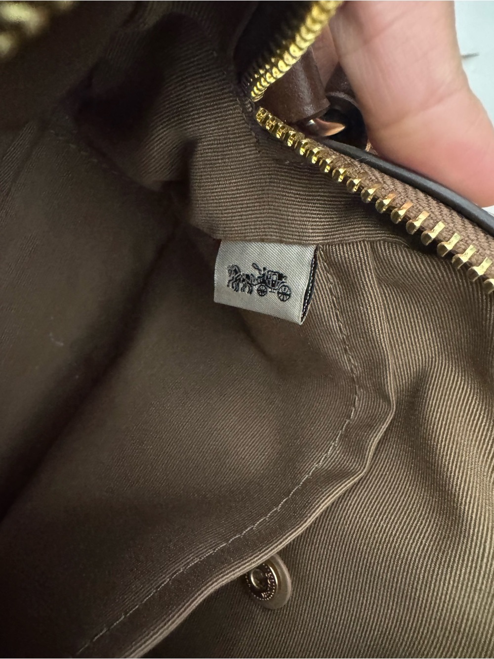 Coach Mini Jamie Camera Bag - Signature Canvas - Picture 9 of 13